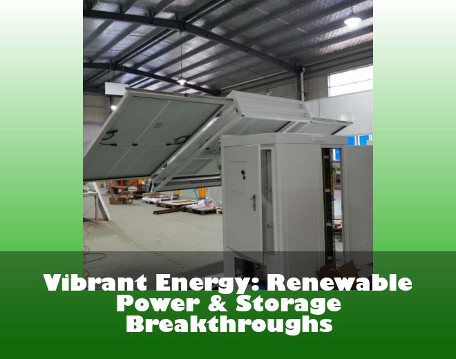 Vibrant Energy: Renewable Power & Storage Breakthroughs